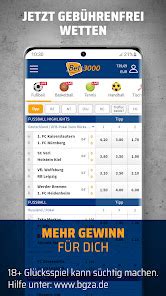 Bet3000 Sportwetten App .